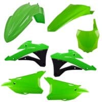 800Wx800H-1120678001-1 POLISPORT Plastic Kit OEM Color - Kawasaki KX 85 (92)