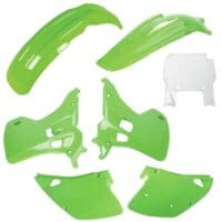 800Wx800H-1120682001-1 POLISPORT Plastic Kit OEM Color - Kawasaki KX 125/250