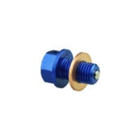 SCAR Magnetic Oil Drain Plug Blue