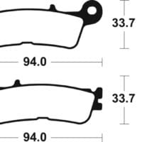 800Wx800H-1121499-1 TECNIUM MX/ATV Sintered Metal Brake pads - MO465