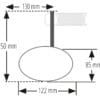 800Wx800H-1122878-9 HIGHSIDER pro Bar End Mirror Ferrara 2 Black Short (1pc)