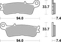 BREMBO Off-Road Remblokken van gesinterd metaal - 07YA55SX