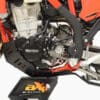 AXP Xtrem Motorbeschermplatene met linksysteem bescherming - PHD 8 mm