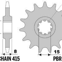 800Wx800H-1125392004-1 PBR Staal standaard voortandwiel 599 - 415