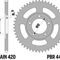 800Wx800H-1125396001-1 PBR Staal C45 standaard achtertandwiel 4431 - 420