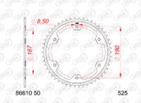 800Wx800H-1126475001-1 AFAM Standaard staal achtertandwiel 86610 - 525