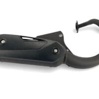 TECNIGAS Silent Pro Black Shield Uitlaat