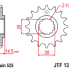 JT SPROCKETS Staal geluidsarm voortandwiel 1332 - 525