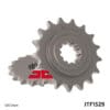 JT SPROCKETS Staal geluidsarm voortandwiel 1529 - 525