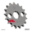 JT SPROCKETS Staal geluidsarm voortandwiel 517 - 530