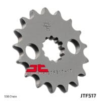JT SPROCKETS Staal geluidsarm voortandwiel 517 - 530
