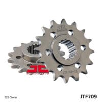 JT SPROCKETS Staal geluidsarm voortandwiel 709 - 525