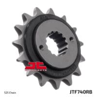JT SPROCKETS Staal geluidsarm voortandwiel 740 - 525