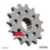 JT SPROCKETS Staal geluidsarm voortandwiel 743 - 530