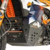 AXP Motorbeschermplatene - HDPE ø8 mm