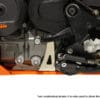 AXP Motorbeschermplatene - HDPE ø8 mm