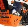 AXP Motorbeschermplatene - HDPE ø8 mm