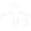 RACETECH Plastic Kit - 6 stuks