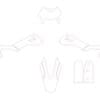 RACETECH Plastic Kit - 6 stuks