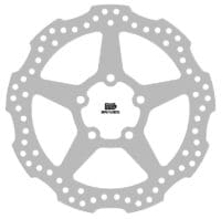 NG BRAKES ronde vaste remschijf - Voor Rechts