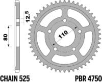 800Wx800H-1127988001-1 PBR C45 Standaard staal achtertandwiel 4750 - 525