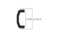 800Wx800H-1128004-2 MALOSSI Maxi Wing Korf - ø 125 mm 950 g