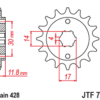 800Wx800H-1128063001-1 JT SPROCKETS Standaard staal voortandwiel 783 - 428