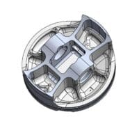 WÖSSNER Zuigerset Ø96 mm