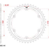 800Wx800H-1129686001-1 AFAM Standaard staal achtertandwiel 86900 - 525