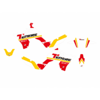 BLACKBIRD Rally Ride Stickerset - Rood