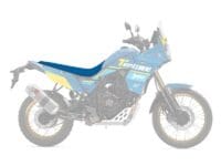 BLACKBIRD Rally Ride Zadelhoes - Zwart/Blauw - 2 stuks