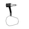 HIGHSIDER pro Stealth-Rim X7 Spiegel voor stuurtegengewichten met LED knipperlichten