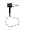 HIGHSIDER pro Stealth-Rim X7 Spiegel voor stuurtegengewichten met LED knipperlichten