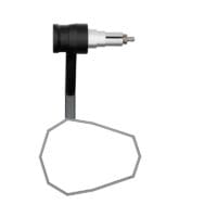 HIGHSIDER pro Stealth-Rim X7 Spiegel voor stuurtegengewichten met LED knipperlichten
