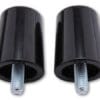 HIGHSIDER smart Handlebar Ends Black For Various Kawasaki Original Handlebars (Pair)