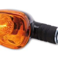 800Wx800H-1139370-1 HIGHSIDER Smart Little Duke Bulb Mini Indicator Body Black / Lens Orange (Pair), Front & Rear