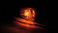800Wx800H-1139370-4 HIGHSIDER Smart Little Duke Bulb Mini Indicator Body Black / Lens Orange (Pair), Front & Rear