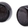 800Wx800H-1139372-1 HIGHSIDER Smart Micro Disc LED Indicator Body Black / Lens Smoked (Pair), Front & Rear