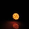 800Wx800H-1139372-4 HIGHSIDER Smart Micro Disc LED Indicator Body Black / Lens Smoked (Pair), Front & Rear