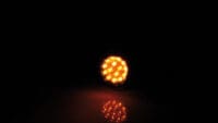 800Wx800H-1139372-4 HIGHSIDER Smart Micro Disc LED Indicator Body Black / Lens Smoked (Pair), Front & Rear