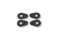 HIGHSIDER smart Mounting Plates Indy Spacer Black Aluminium, For Various Yamaha