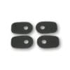 HIGHSIDER smart Mounting Plates Indy Spacer Black For Various Kawasaki