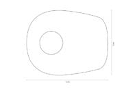 HIGHSIDER smart Mounting Plates Indy Spacer Black For Various Kawasaki