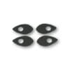 HIGHSIDER smart Mounting Plates Indy Spacer Black For Various, Ducati, Honda