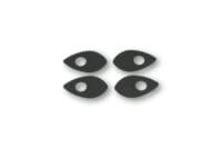 HIGHSIDER smart Mounting Plates Indy Spacer Black For Various, Ducati, Honda