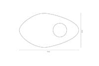 HIGHSIDER smart Mounting Plates Indy Spacer Black For Various, Ducati, Honda