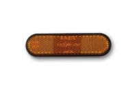 HIGHSIDER smart Fork Reflector Yellow Oval (1pc)