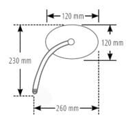 HIGHSIDER smart Handlebar Mirror Kawasaki Chrome (1pc)