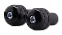 HIGHSIDER smart Handlebar Ends Black Knurled, For Steel Handlebars