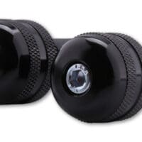 800Wx800H-1139428-1 HIGHSIDER smart Handlebar Ends Black Knurled, For Steel Handlebars